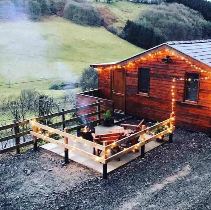 Cabin Pren , Darowen , Machynlleth Apartment Екстериор снимка